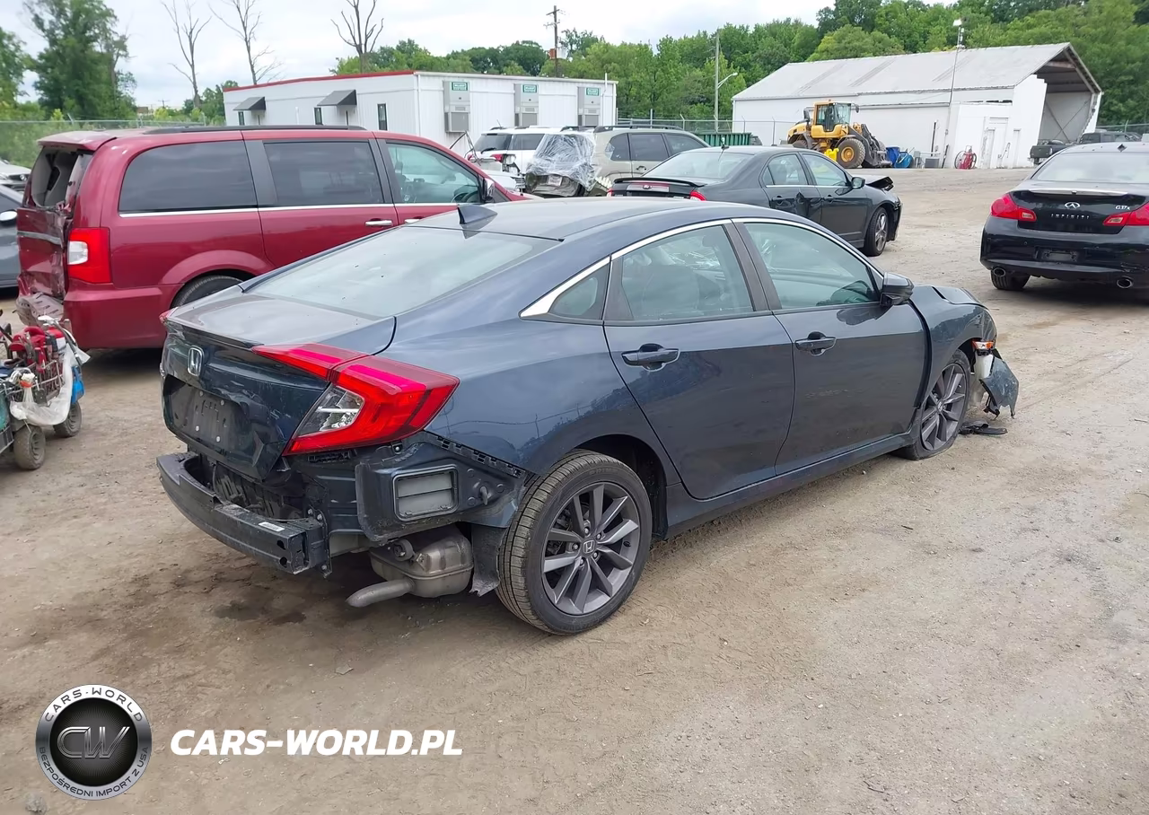 2020 Honda Civic Ex VIN:19XFC1F30LE214345 - 4