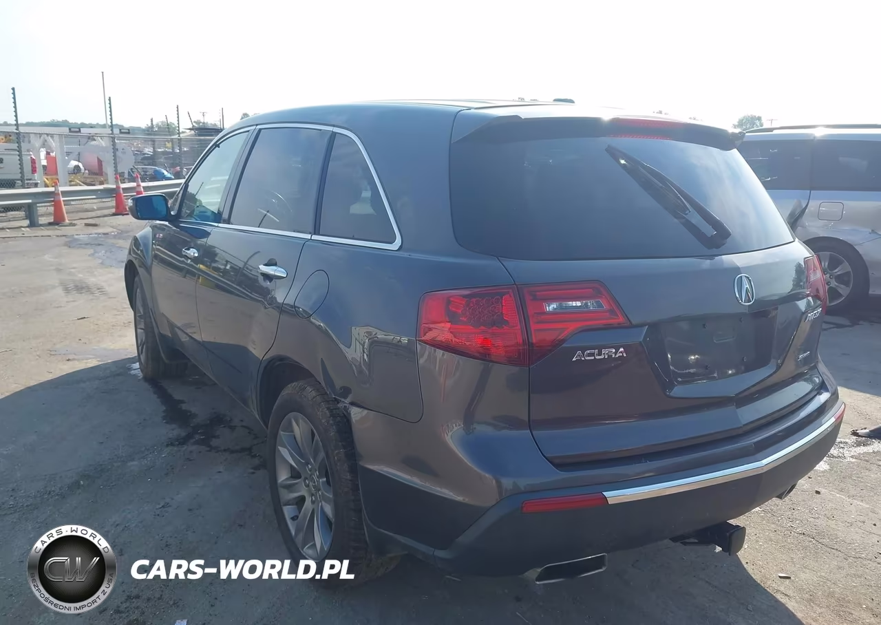 2011 Acura Mdx Advance Package VIN:2HNYD2H55BH501798 - 3