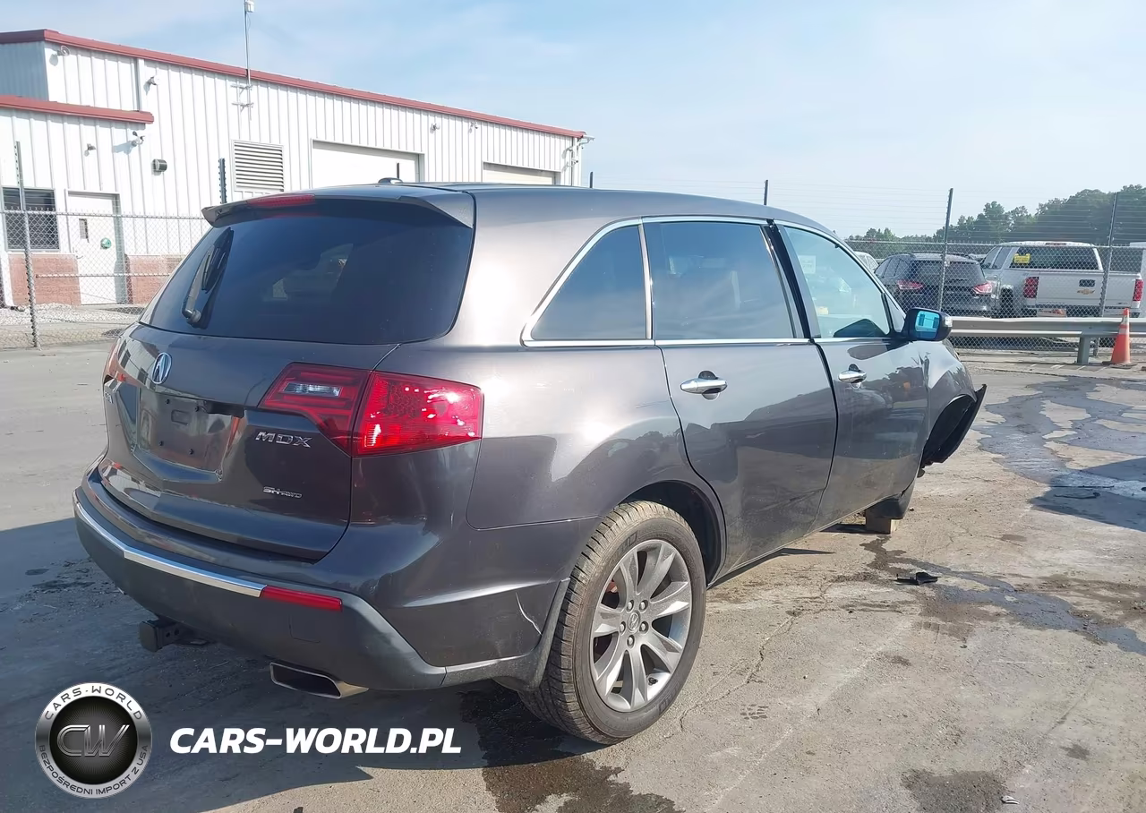 2011 Acura Mdx Advance Package VIN:2HNYD2H55BH501798 - 4
