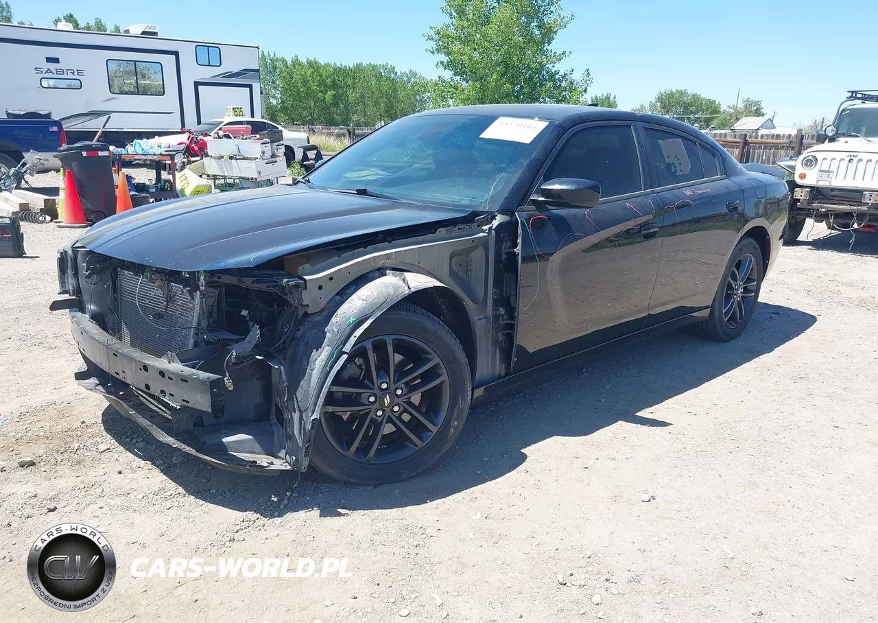2019 Dodge Charger Sxt Awd VIN:2C3CDXJG3KH568493 - 2