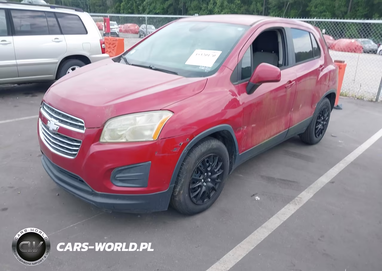2015 Chevrolet Trax Ls VIN:KL7CJKSB3FB154264 - 2