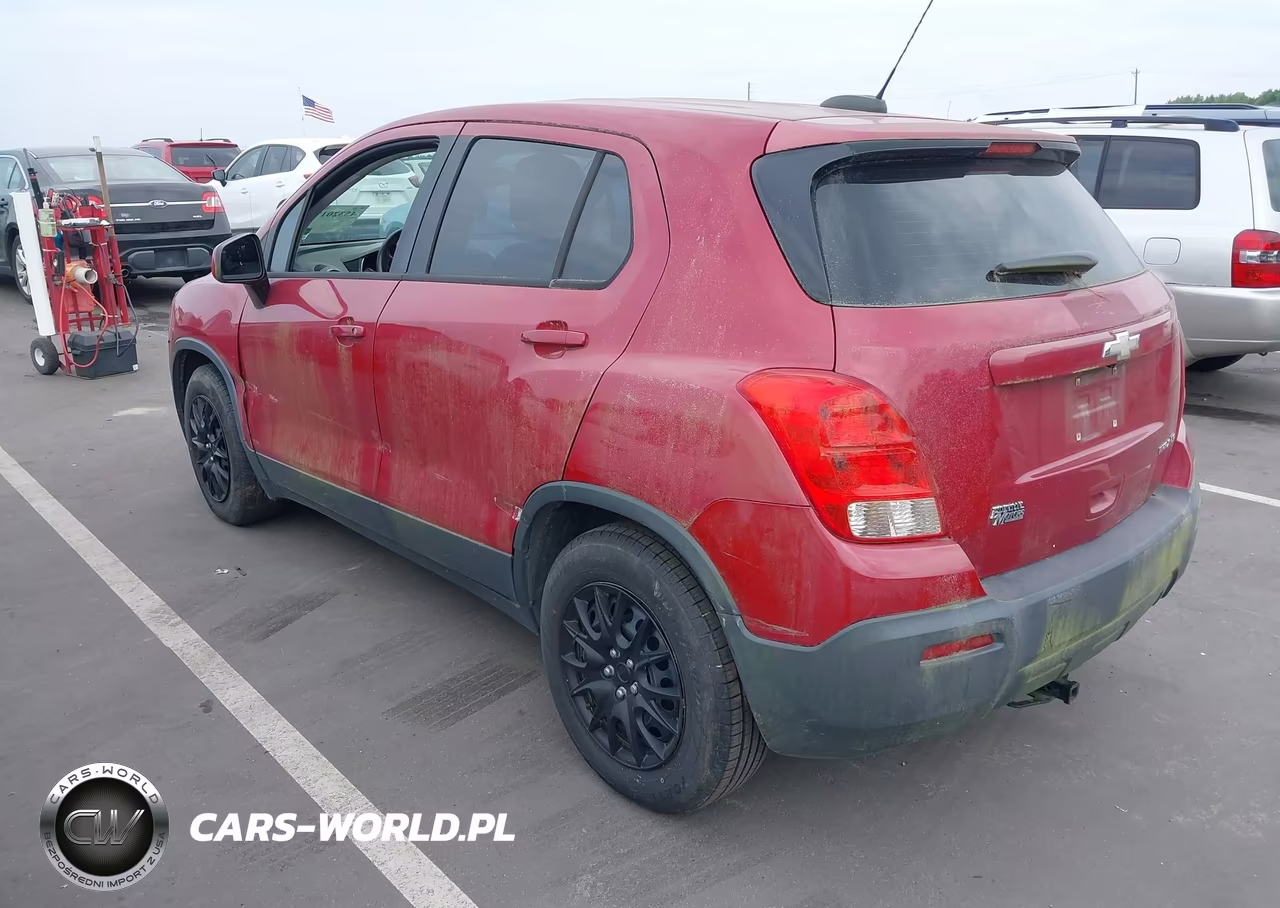 2015 Chevrolet Trax Ls VIN:KL7CJKSB3FB154264 - 3