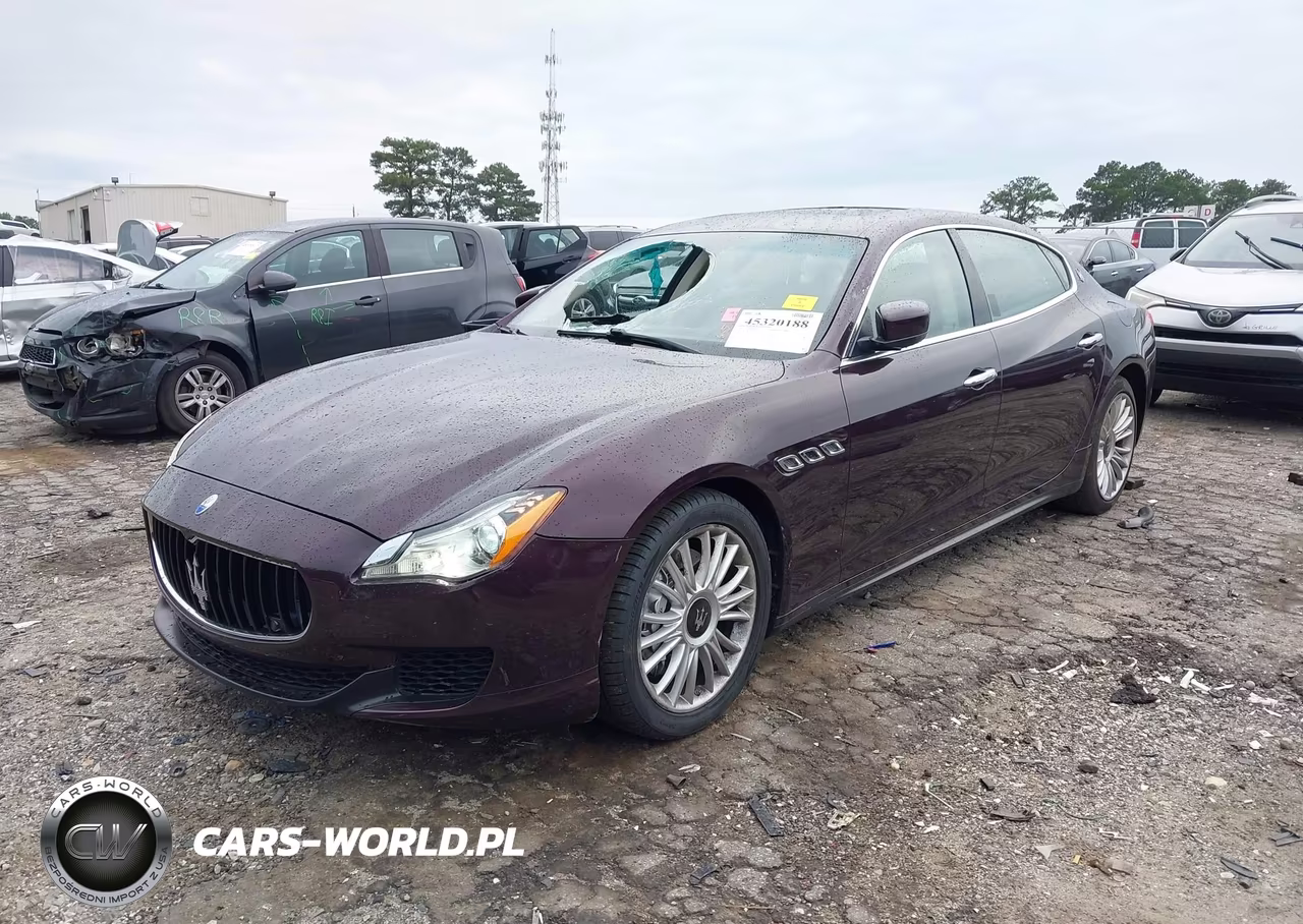 2014 Maserati Quattroporte S Q4 VIN:ZAM56RRA3E1122031 - 2
