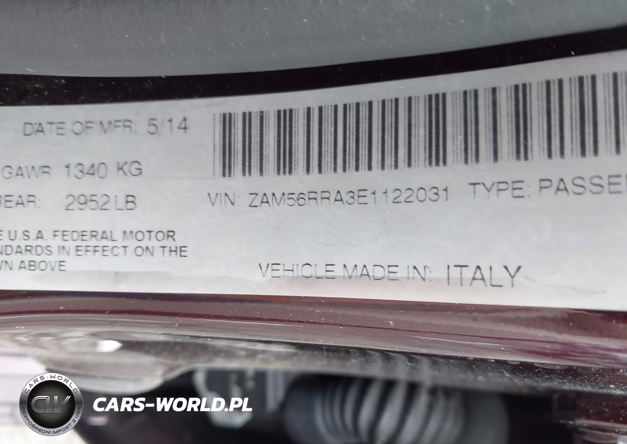2014 Maserati Quattroporte S Q4 VIN:ZAM56RRA3E1122031 - 9