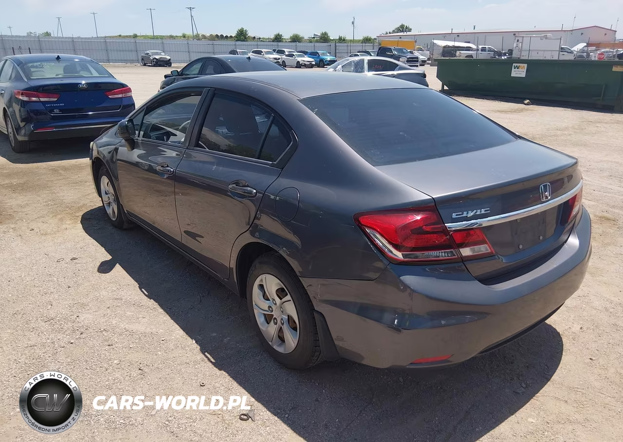 2015 Honda Civic Lx VIN:2HGFB2F57FH562812 - 3