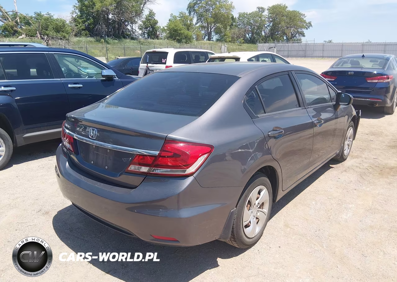 2015 Honda Civic Lx VIN:2HGFB2F57FH562812 - 4