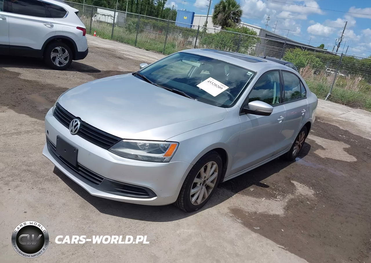 2012 Volkswagen Jetta 2.5L Se VIN:3VWDP7AJXCM414589 - 2