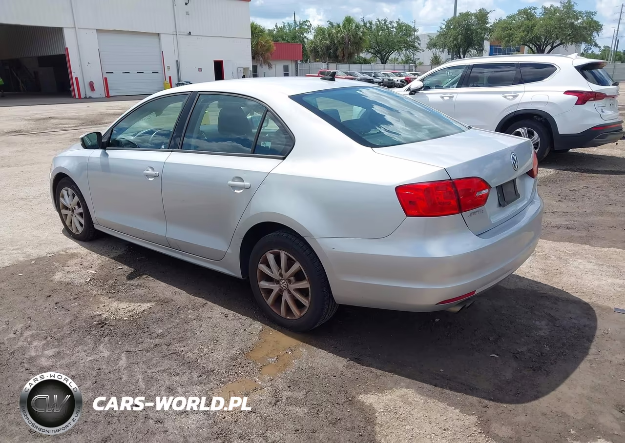 2012 Volkswagen Jetta 2.5L Se VIN:3VWDP7AJXCM414589 - 3