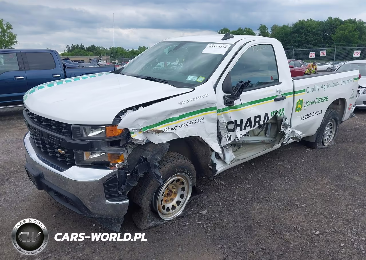 2021 Chevrolet Silverado 1500 4Wd Long Bed Wt VIN:3GCNYAEK2MG357051 - 2
