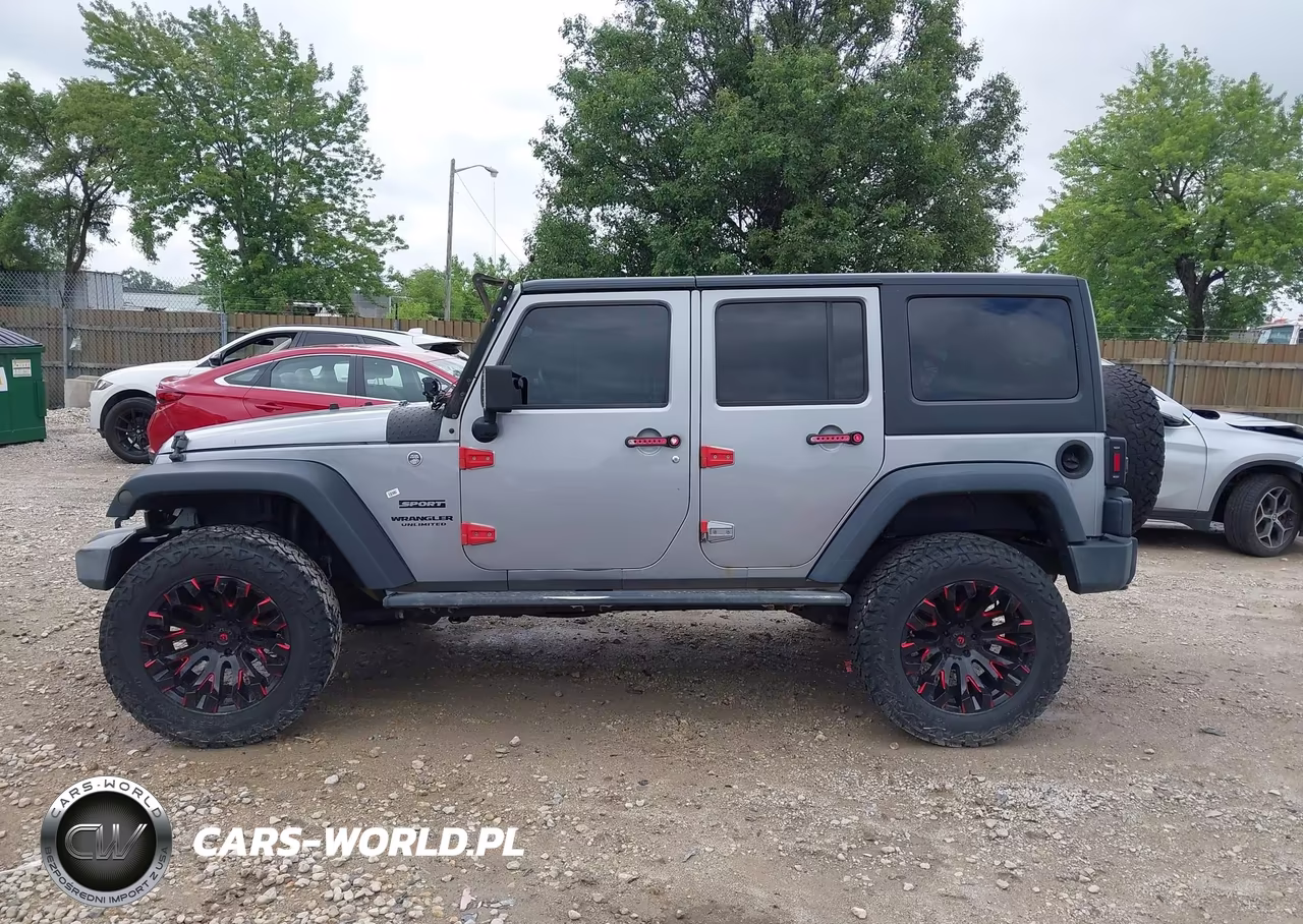 2016 Jeep Wrangler Unlimited Sport VIN:1C4BJWDGXGL217192 - 14