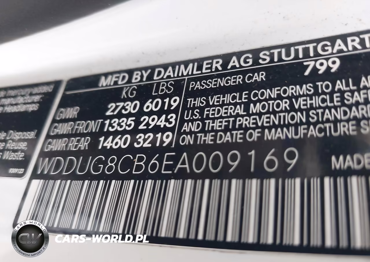 2014 Mercedes-Benz S 550 VIN:WDDUG8CB6EA009169 - 9