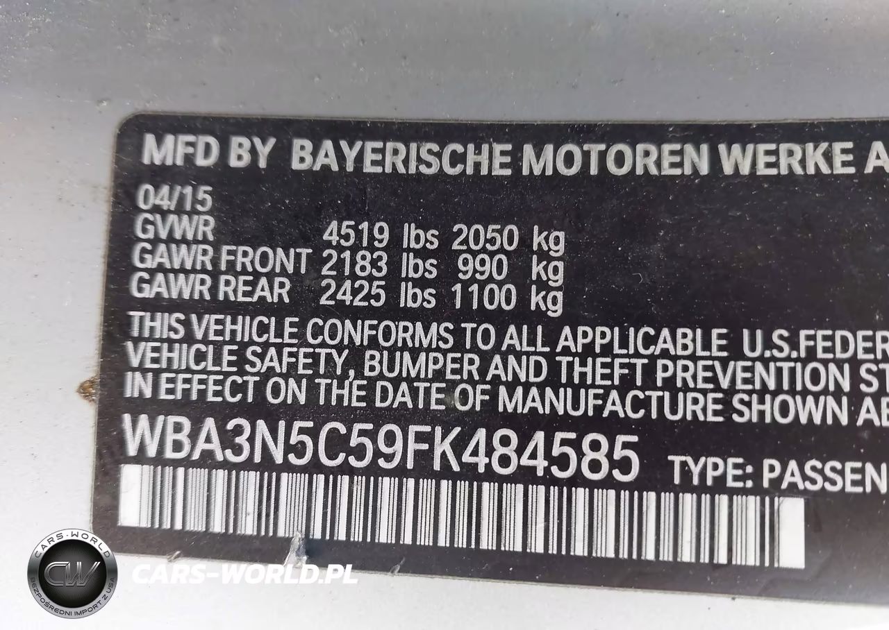 2015 BMW 428I xDrive VIN:WBA3N5C59FK484585 - 9