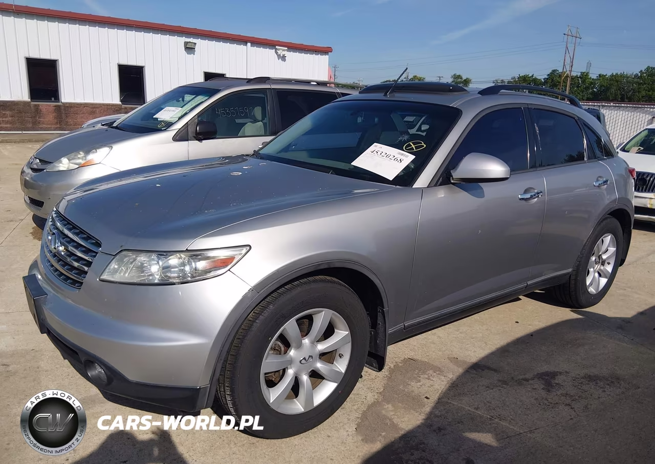 2003 Infiniti Fx35 VIN:JNRAS08WX3X003863 - 2