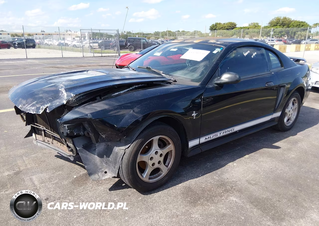2002 Ford Mustang Deluxe VIN:1FAFP40452F111570 - 2