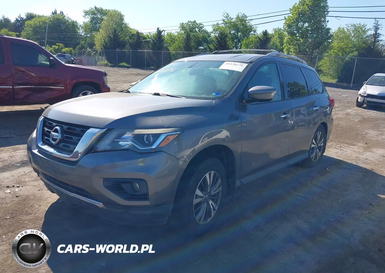 2017 Nissan Pathfinder Platinum-S-Sl-Sv VIN:5N1DR2MM7HC617577 - 2