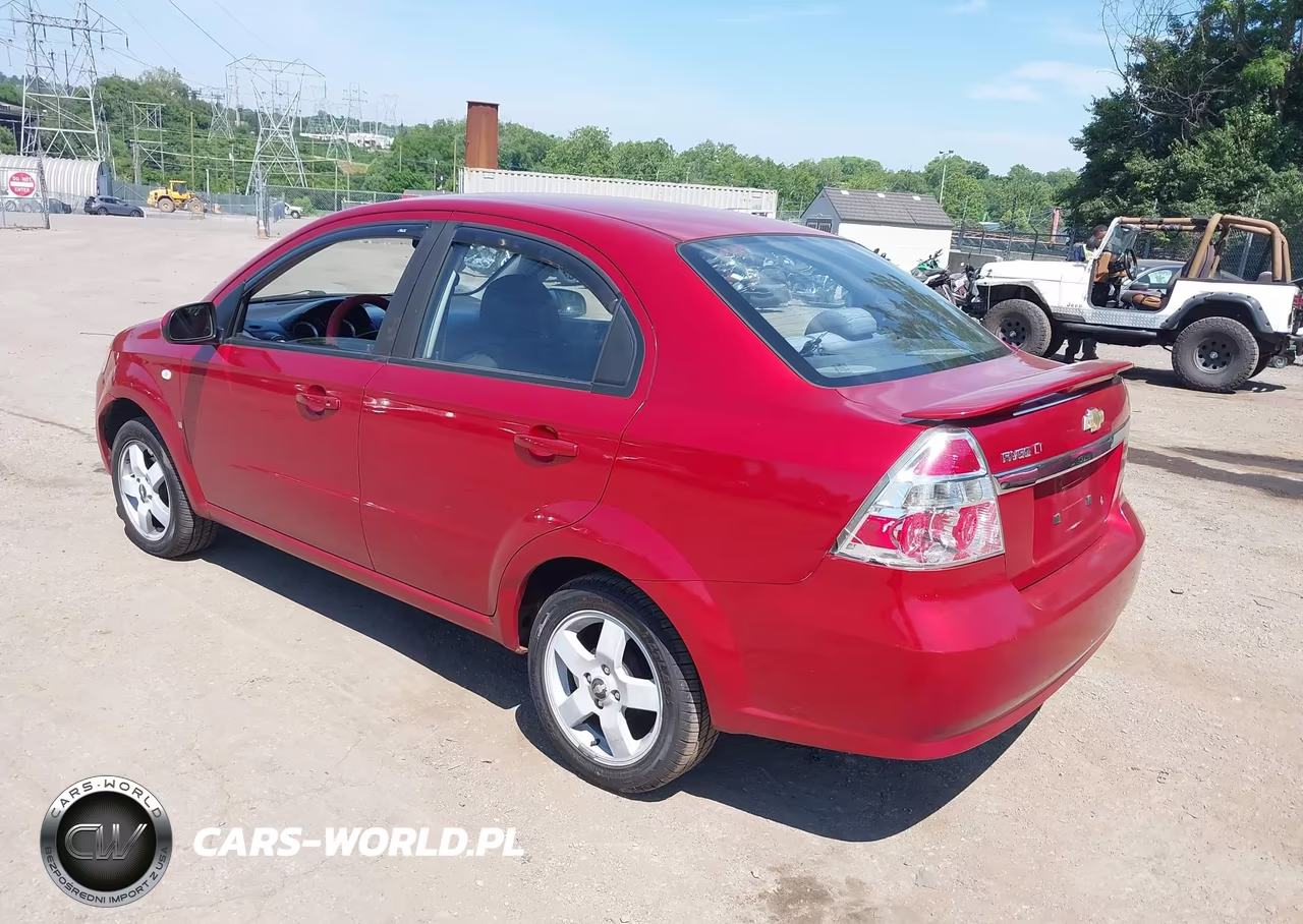 2007 Chevrolet Aveo Lt VIN:KL1TG56687B126596 - 3