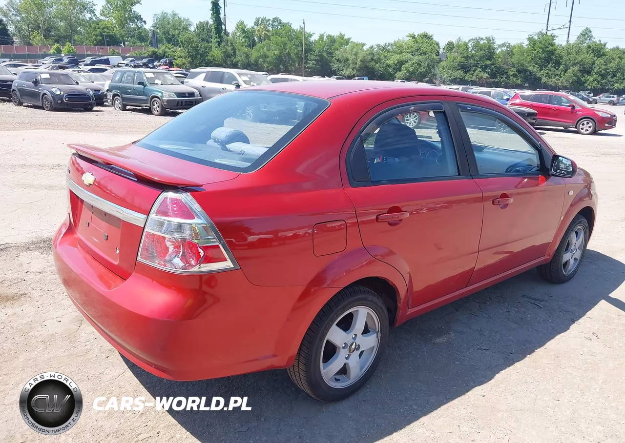 2007 Chevrolet Aveo Lt VIN:KL1TG56687B126596 - 4