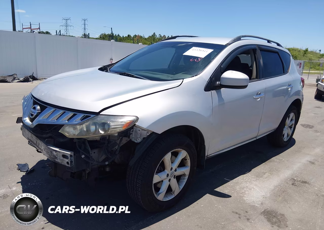 2009 Nissan Murano S VIN:JN8AZ18W79W130123 - 2