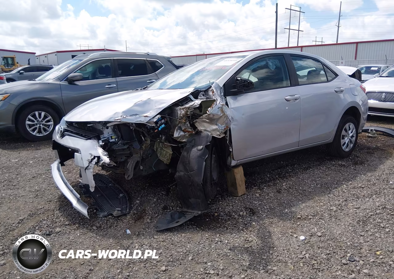 2015 Toyota Corolla L VIN:5YFBURHE2FP340704 - 2