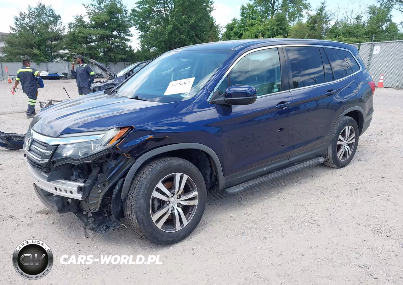 2017 Honda Pilot Ex-L VIN:5FNYF6H55HB088691 - 2