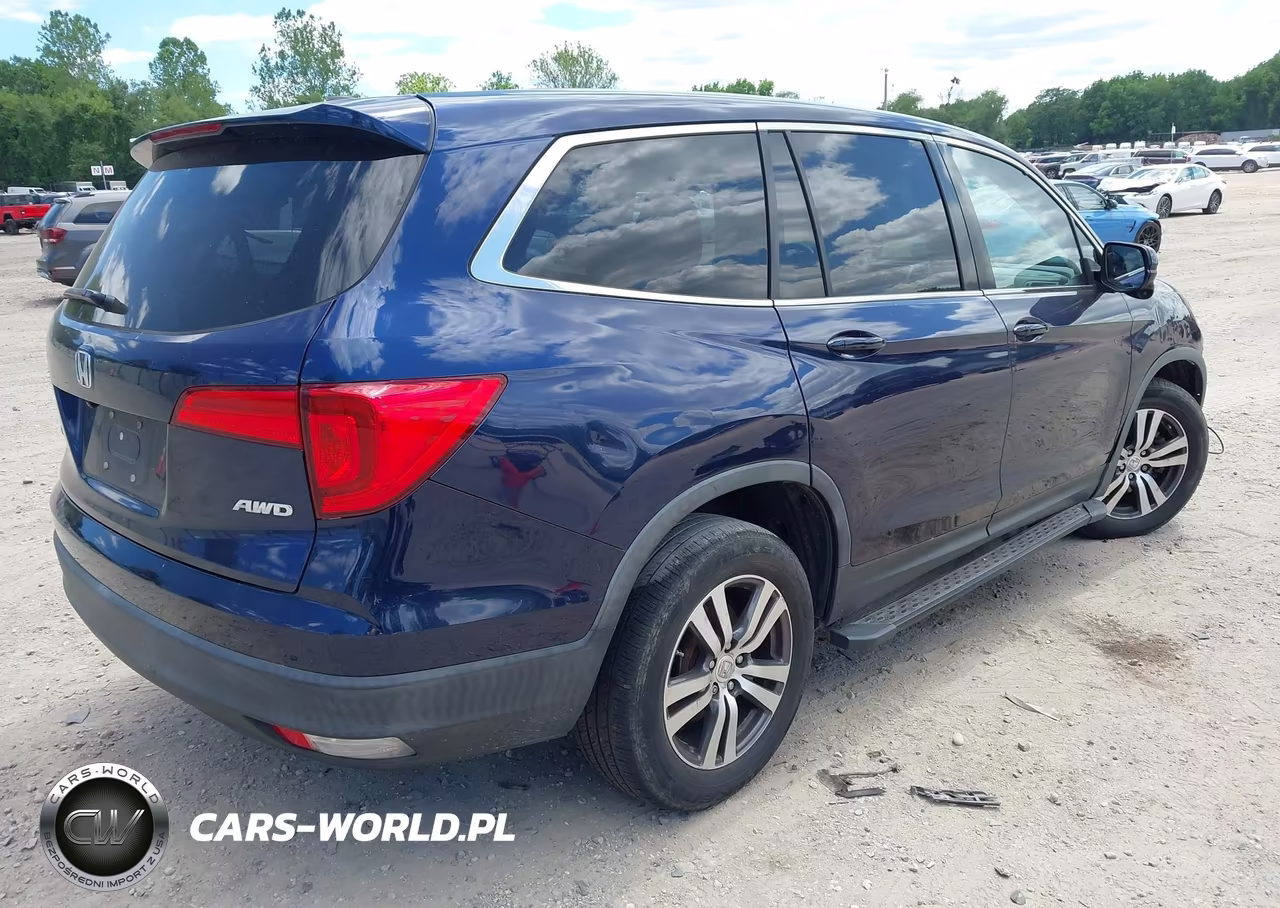 2017 Honda Pilot Ex-L VIN:5FNYF6H55HB088691 - 4
