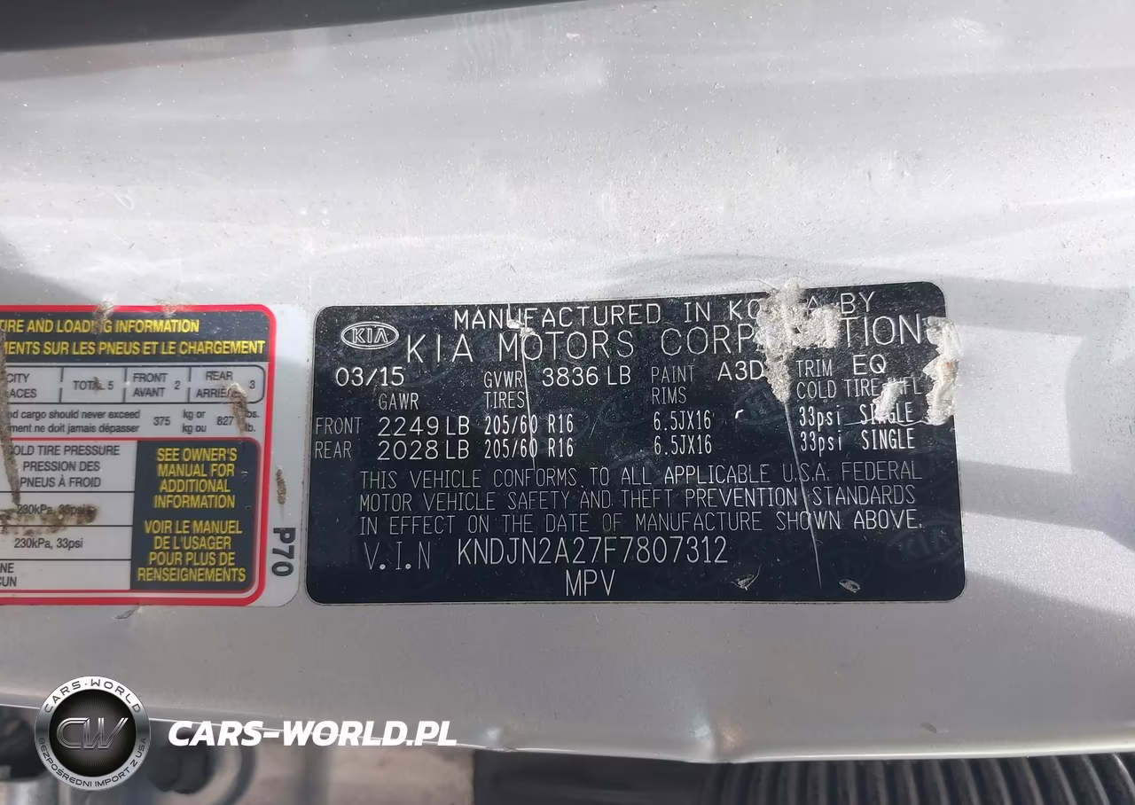 2015 Kia Soul ! VIN:KNDJN2A27F7807312 - 9