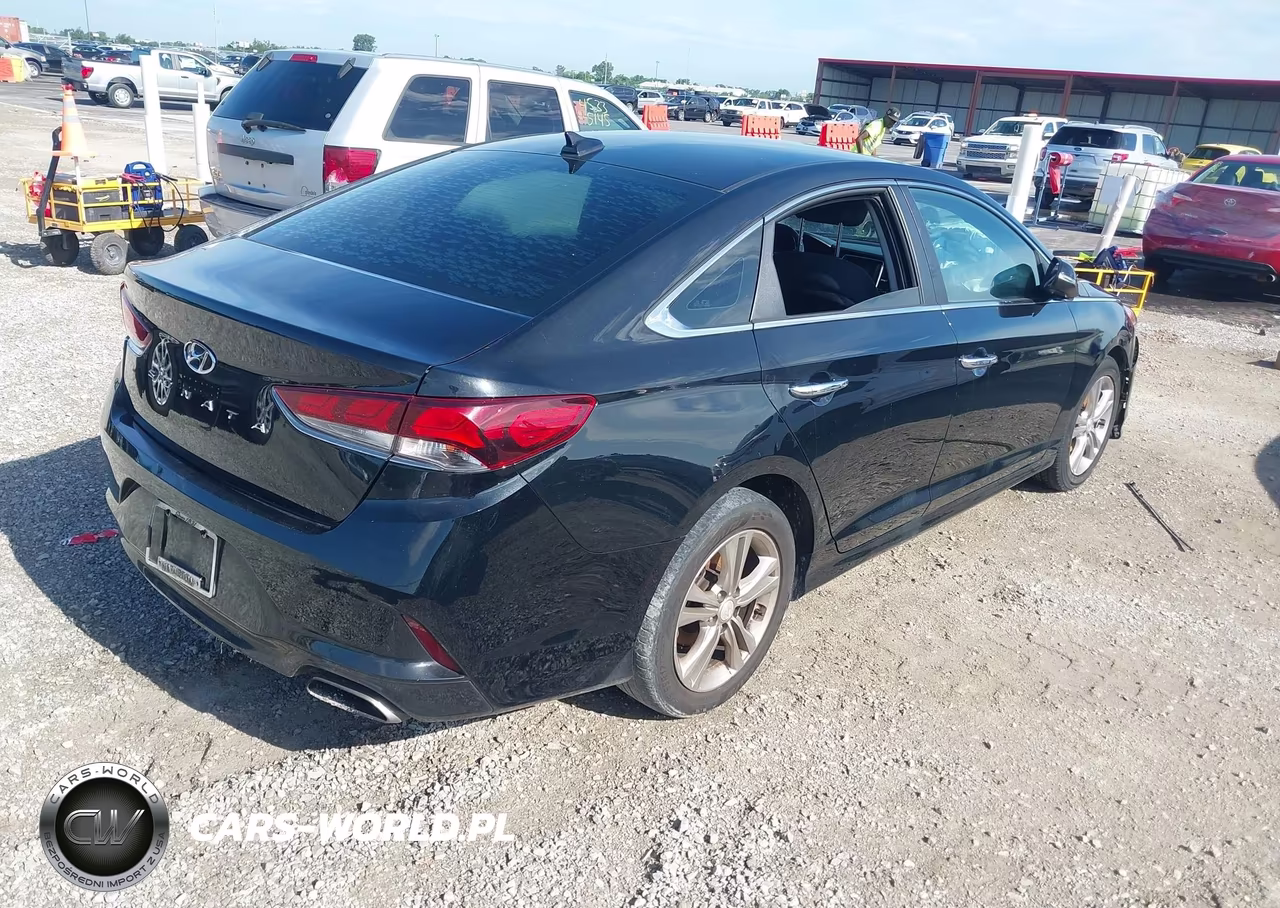 2019 Hyundai Sonata Sel VIN:5NPE34AF6KH763752 - 4