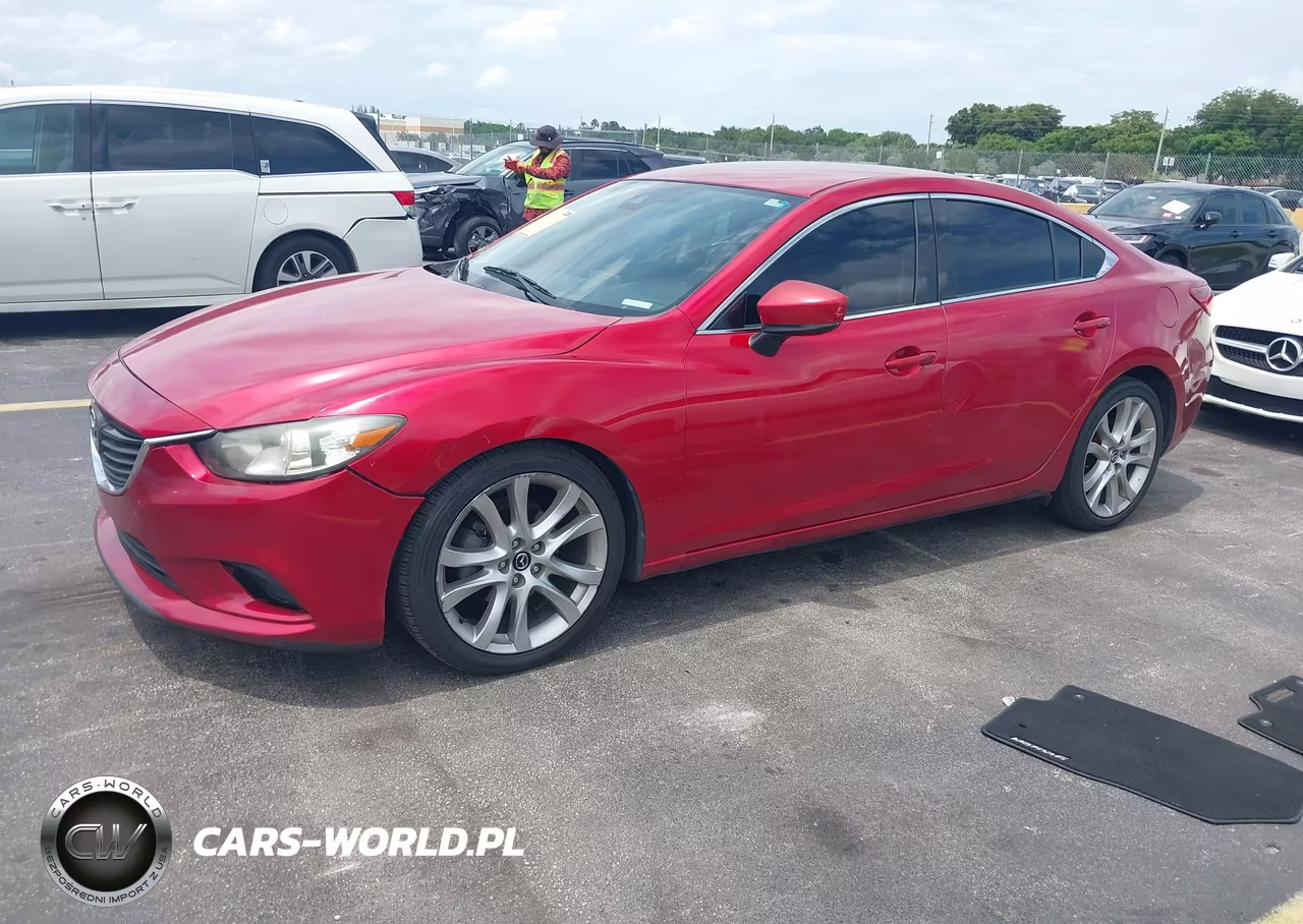 2017 Mazda Mazda6 Touring VIN:JM1GL1V53H1149654 - 2