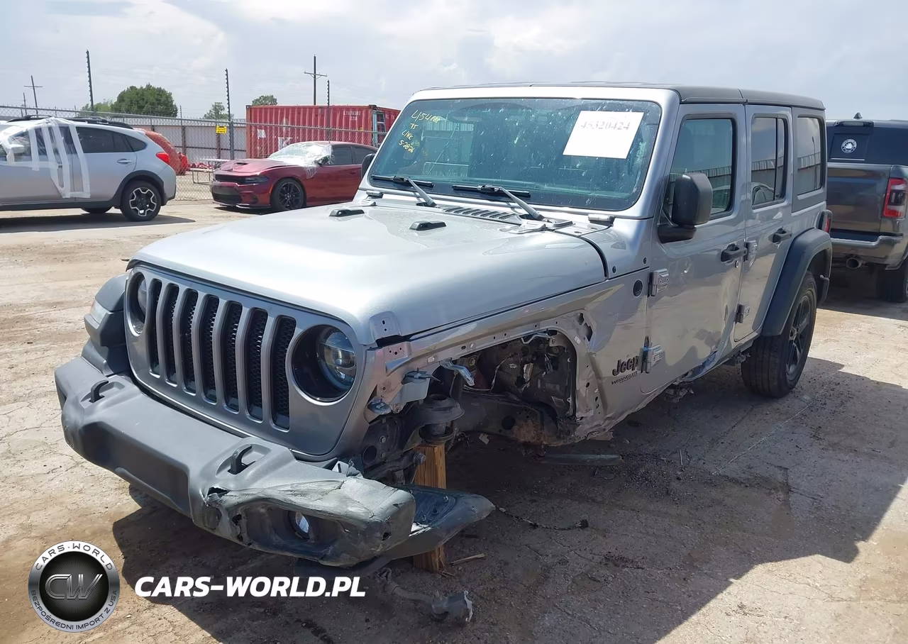 2020 Jeep Wrangler Unlimited Sport Altitude VIN:1C4HJXDG9LW341205 - 2
