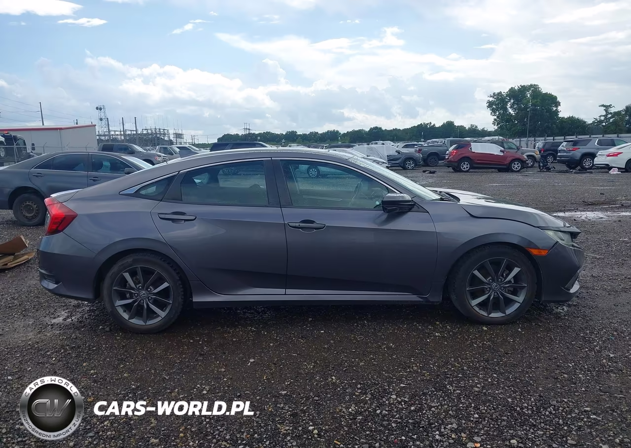 2020 Honda Civic Ex VIN:19XFC1F37LE020122 - 13