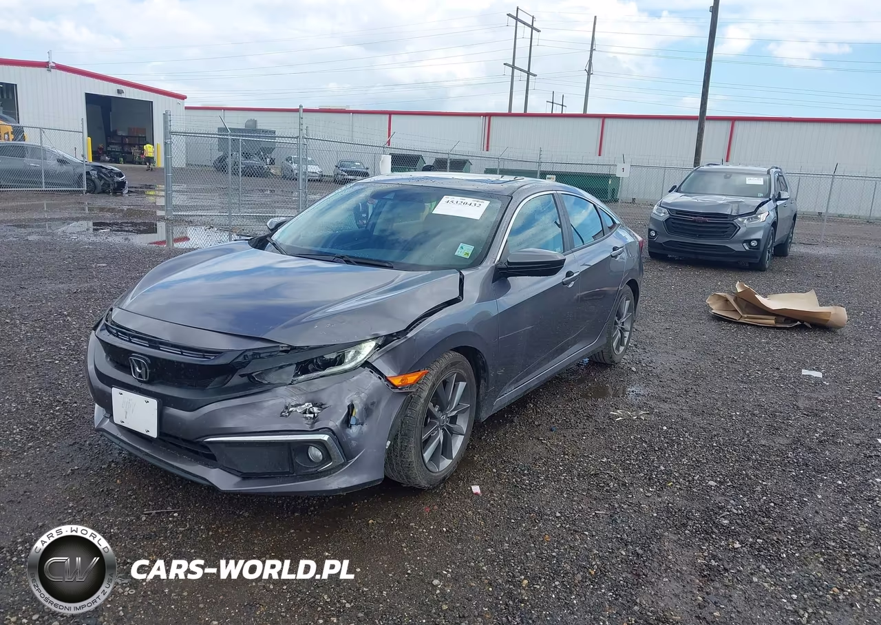 2020 Honda Civic Ex VIN:19XFC1F37LE020122 - 2