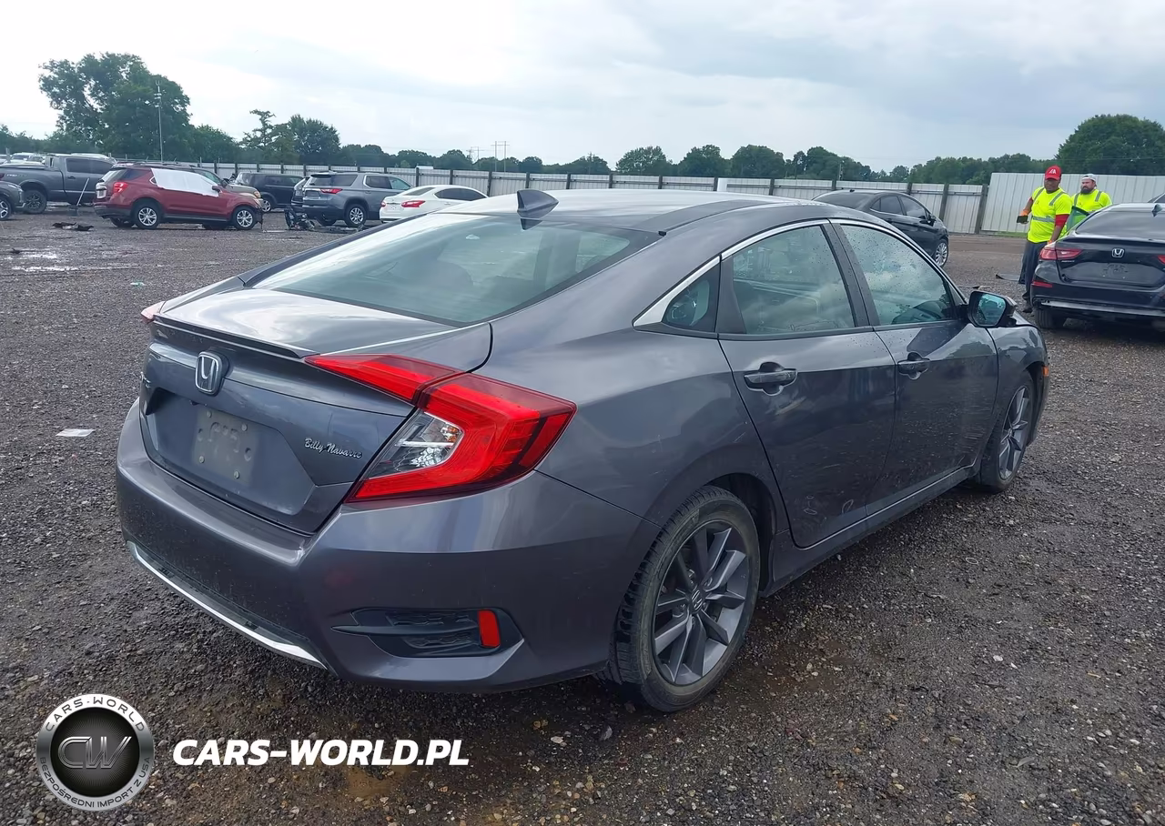 2020 Honda Civic Ex VIN:19XFC1F37LE020122 - 4