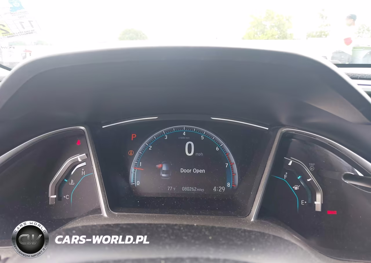 2020 Honda Civic Ex VIN:19XFC1F37LE020122 - 7