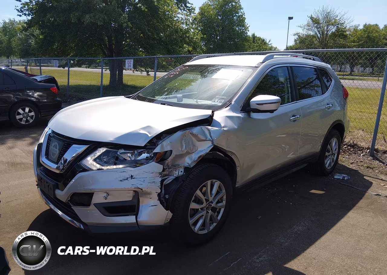 2017 Nissan Rogue Sv VIN:JN8AT2MV7HW270093 - 2