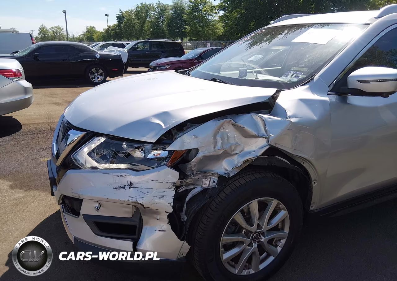2017 Nissan Rogue Sv VIN:JN8AT2MV7HW270093 - 6
