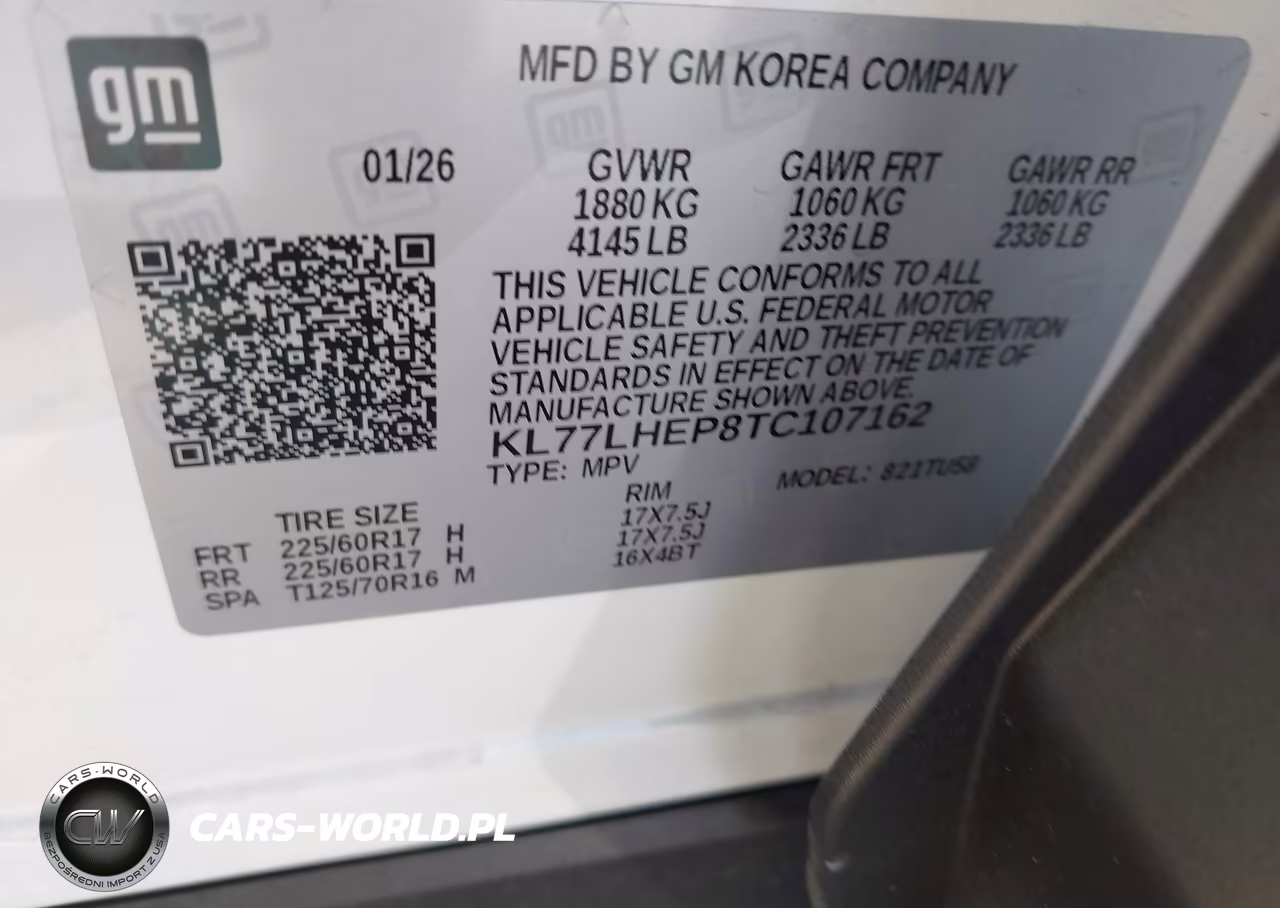 2026 Chevrolet Trax Fwd Lt VIN:KL77LHEP8TC107162 - 9