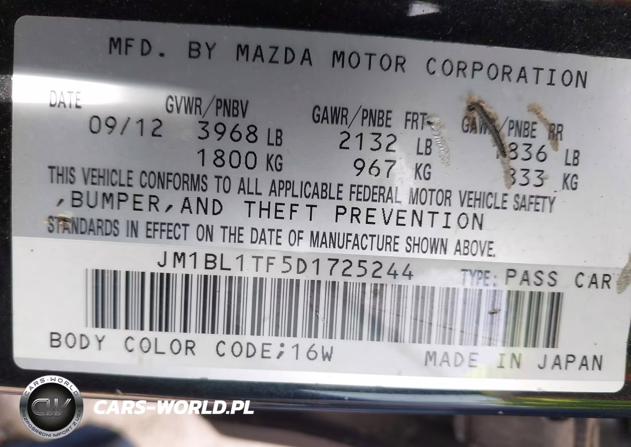2013 Mazda Mazda3 I Sv VIN:JM1BL1TF5D1725244 - 9