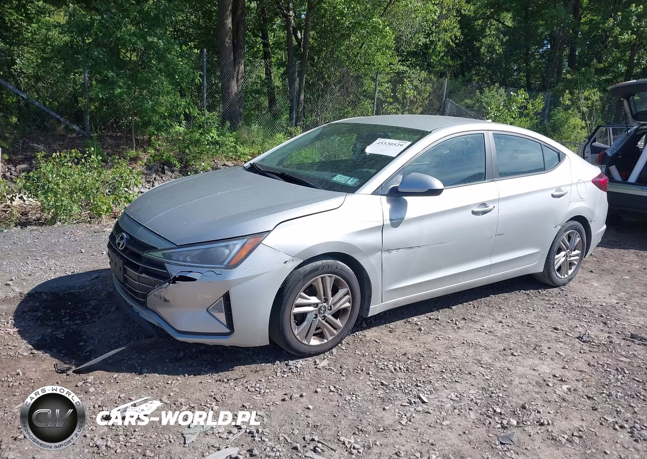 2019 Hyundai Elantra Sel VIN:5NPD84LF5KH450525 - 2