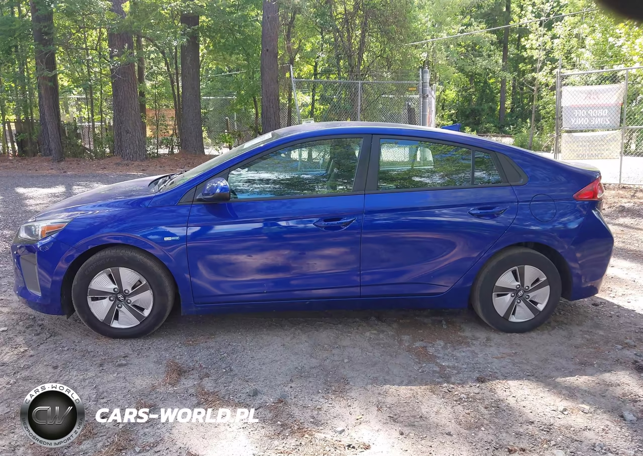 2019 Hyundai Ioniq Hybrid Blue VIN:KMHC65LC5KU178931 - 14