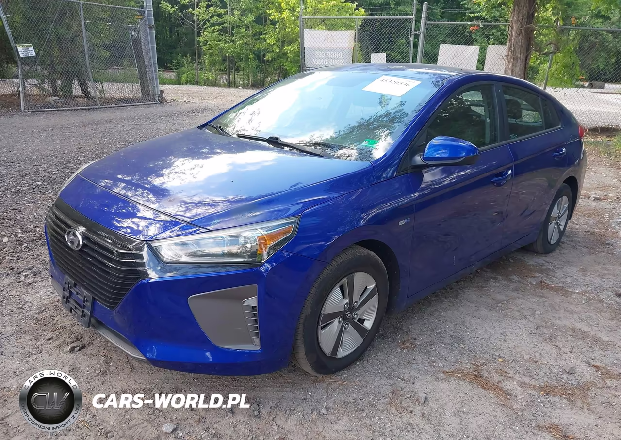 2019 Hyundai Ioniq Hybrid Blue VIN:KMHC65LC5KU178931 - 2