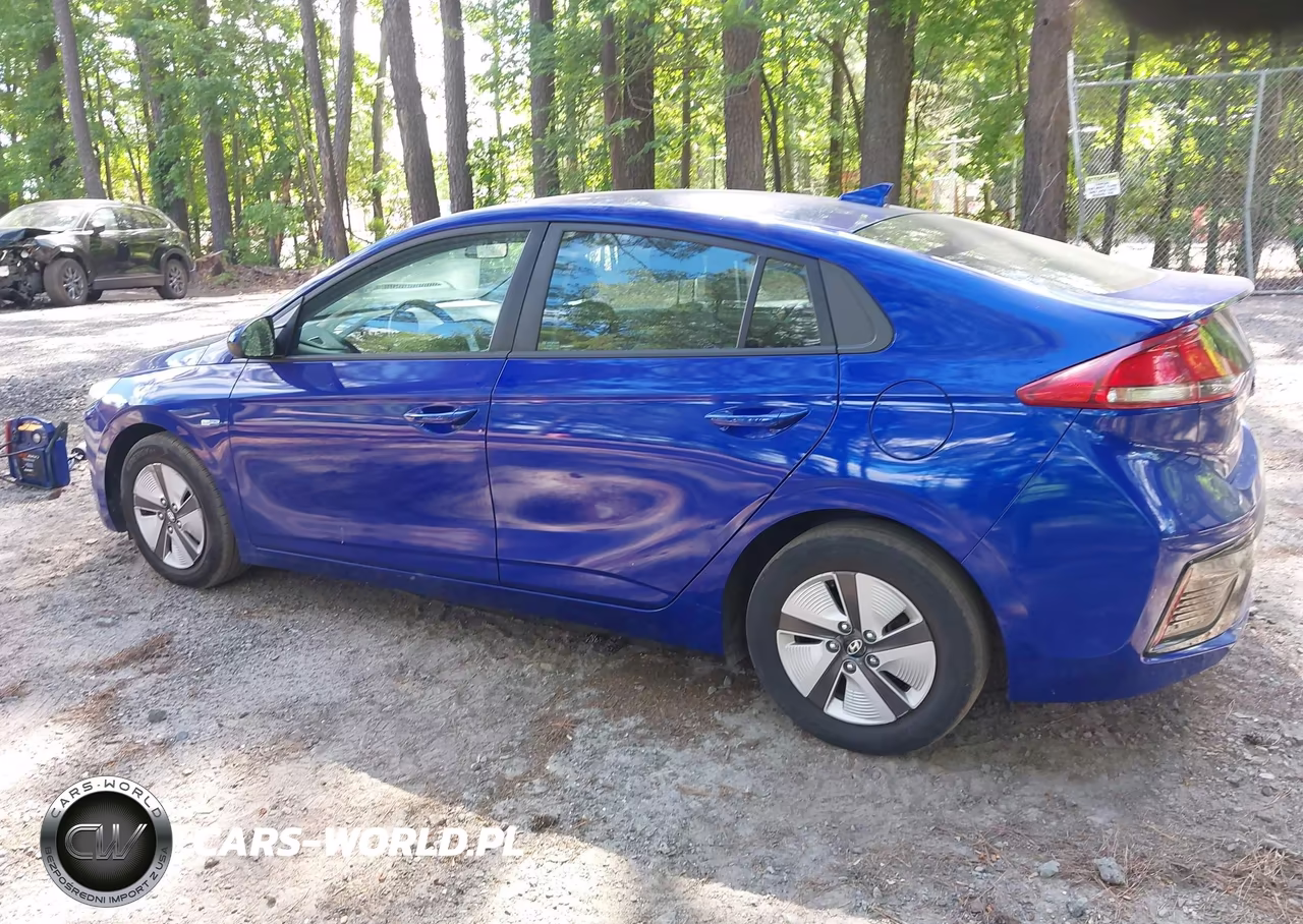 2019 Hyundai Ioniq Hybrid Blue VIN:KMHC65LC5KU178931 - 3