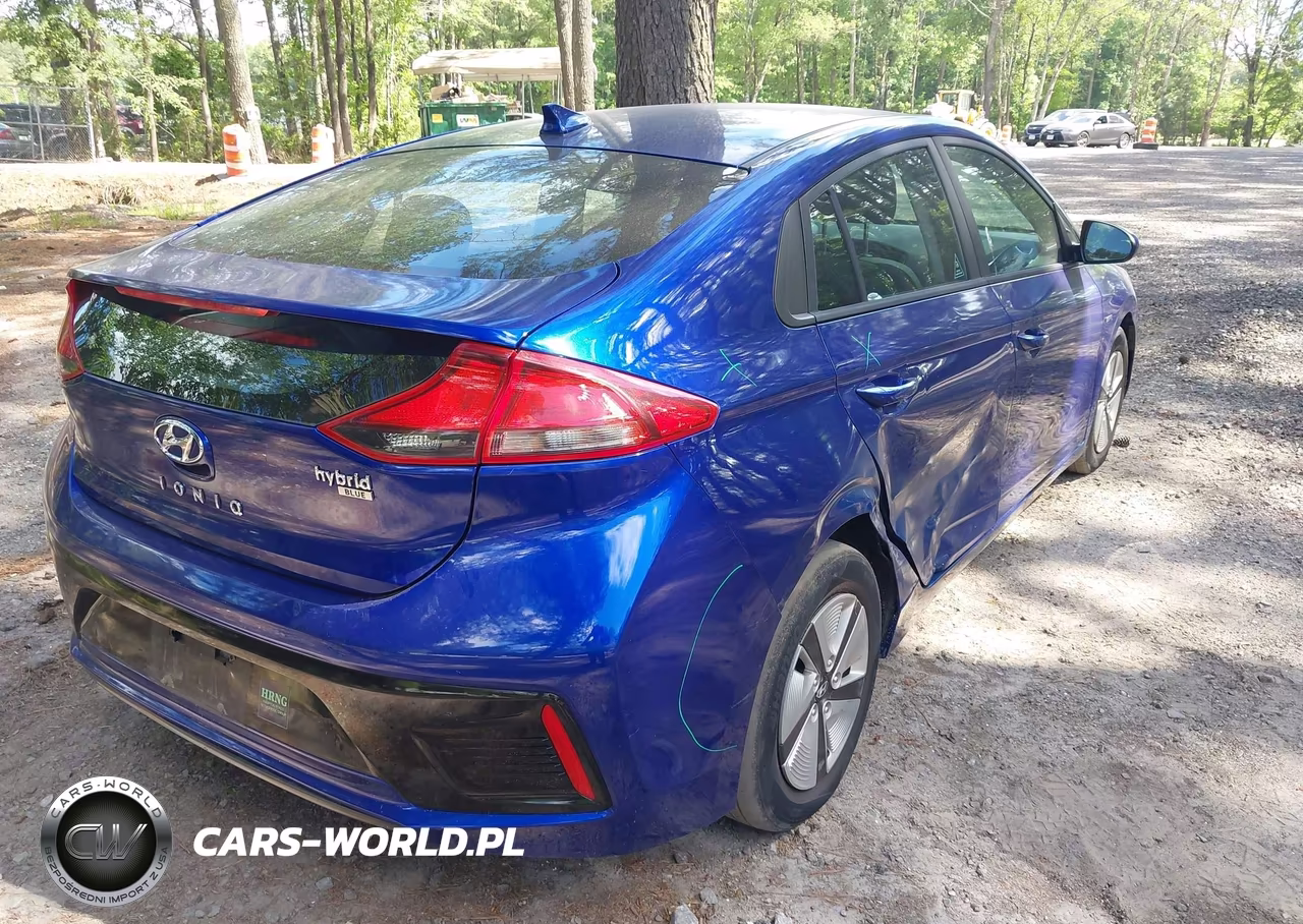 2019 Hyundai Ioniq Hybrid Blue VIN:KMHC65LC5KU178931 - 4