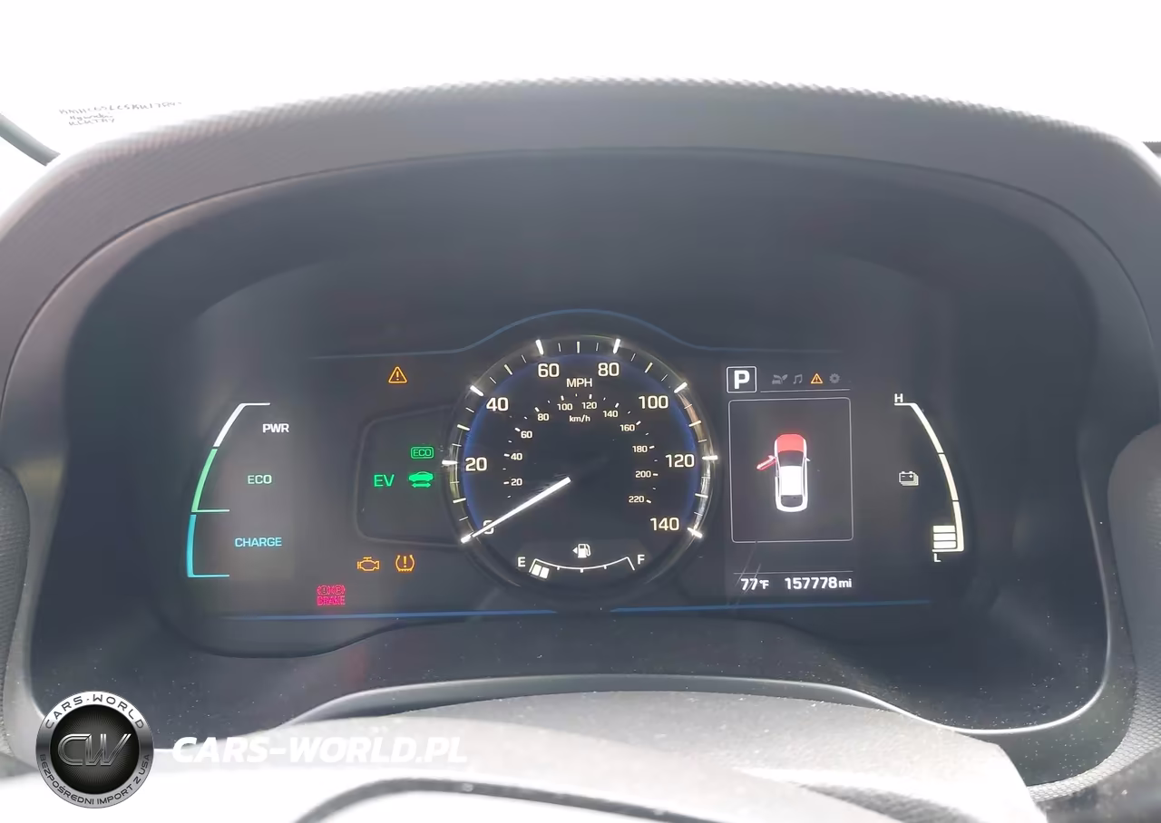 2019 Hyundai Ioniq Hybrid Blue VIN:KMHC65LC5KU178931 - 7