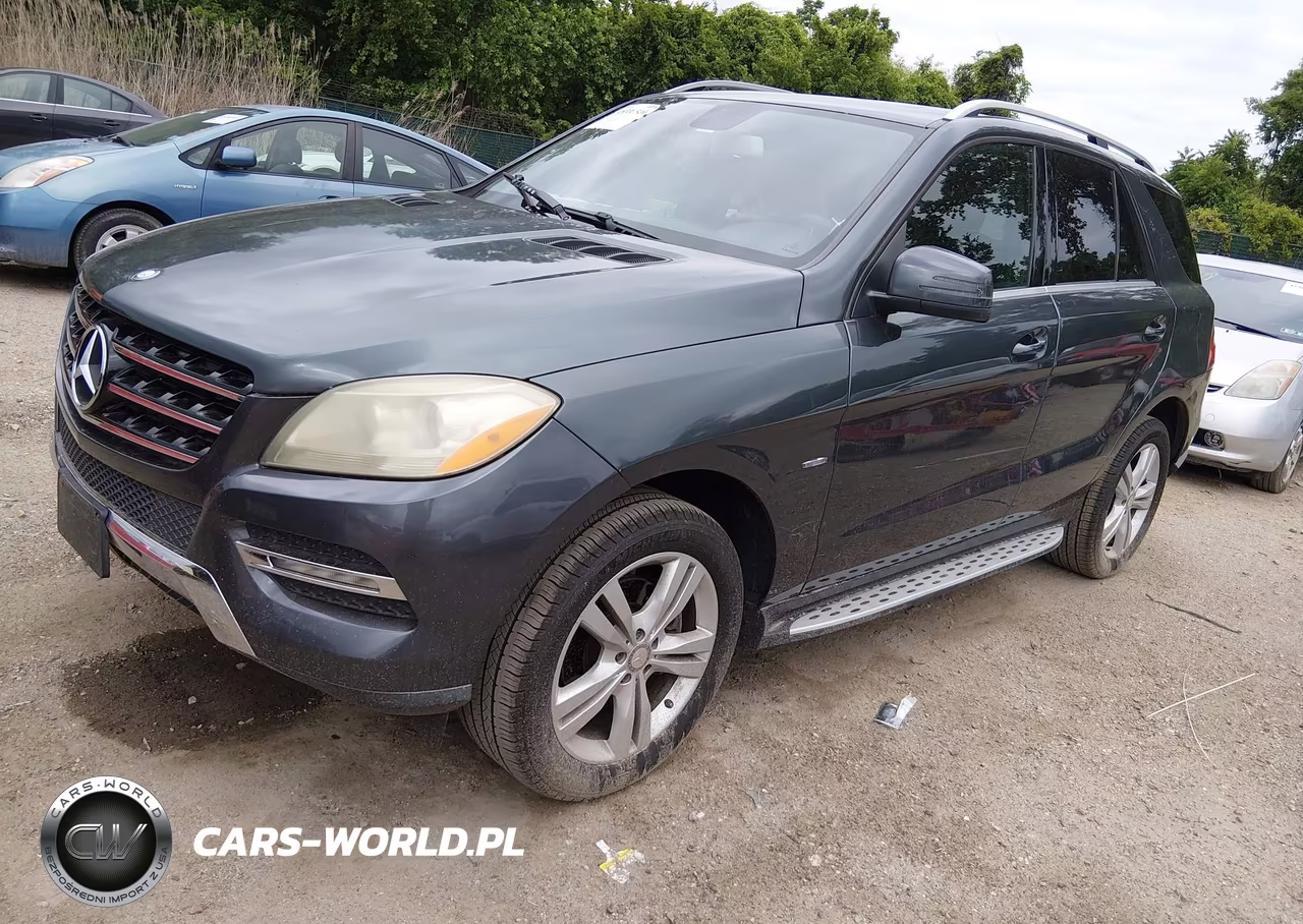 2012 Mercedes-Benz Ml 350 Bluetec 4Matic VIN:4JGDA2EB2CA069531 - 2