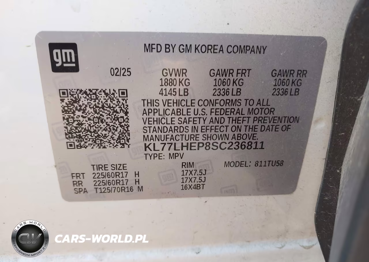 2025 Chevrolet Trax Fwd Lt VIN:KL77LHEP8SC236811 - 9