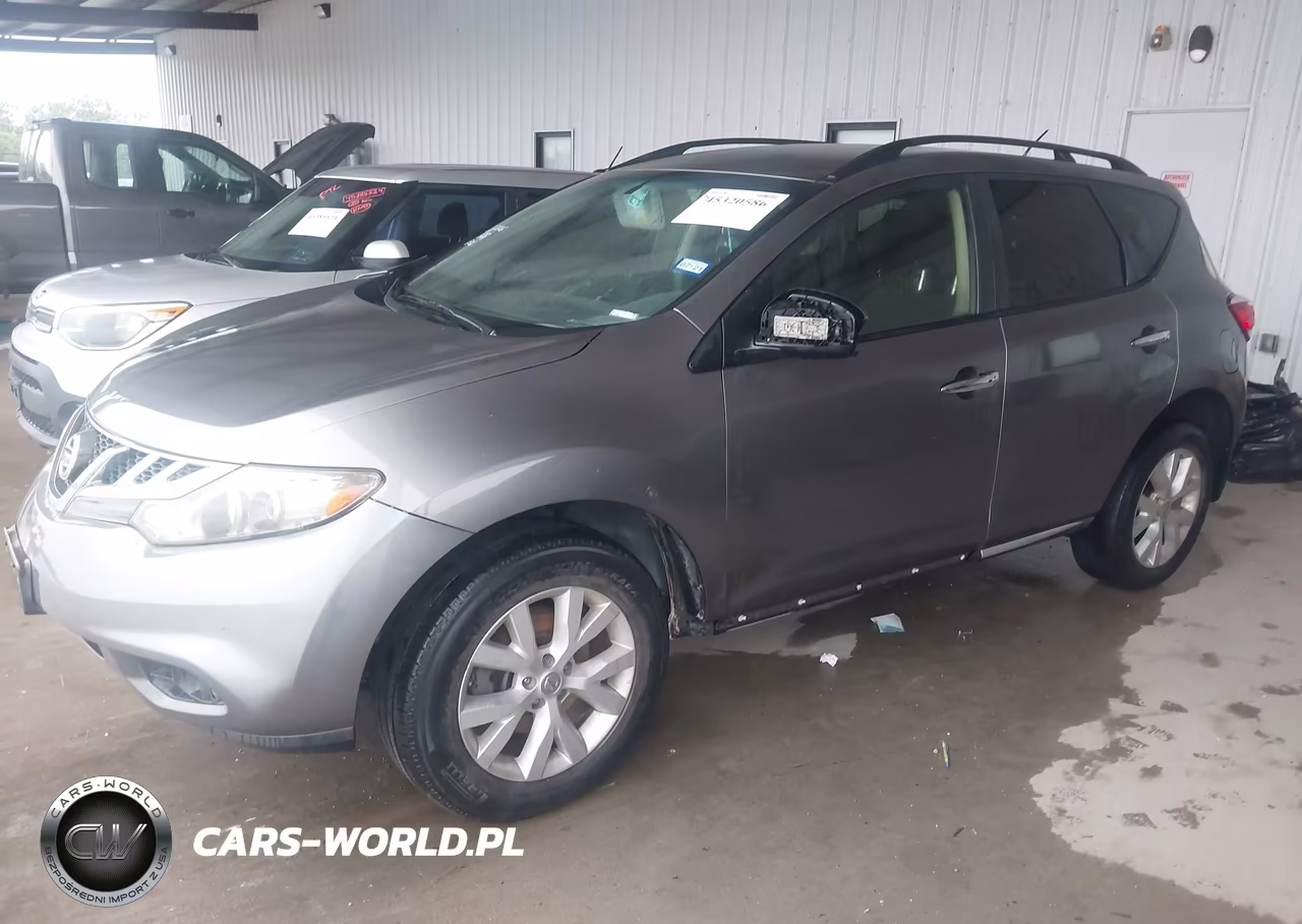 2014 Nissan Murano Sv VIN:JN8AZ1MU1EW405693 - 2
