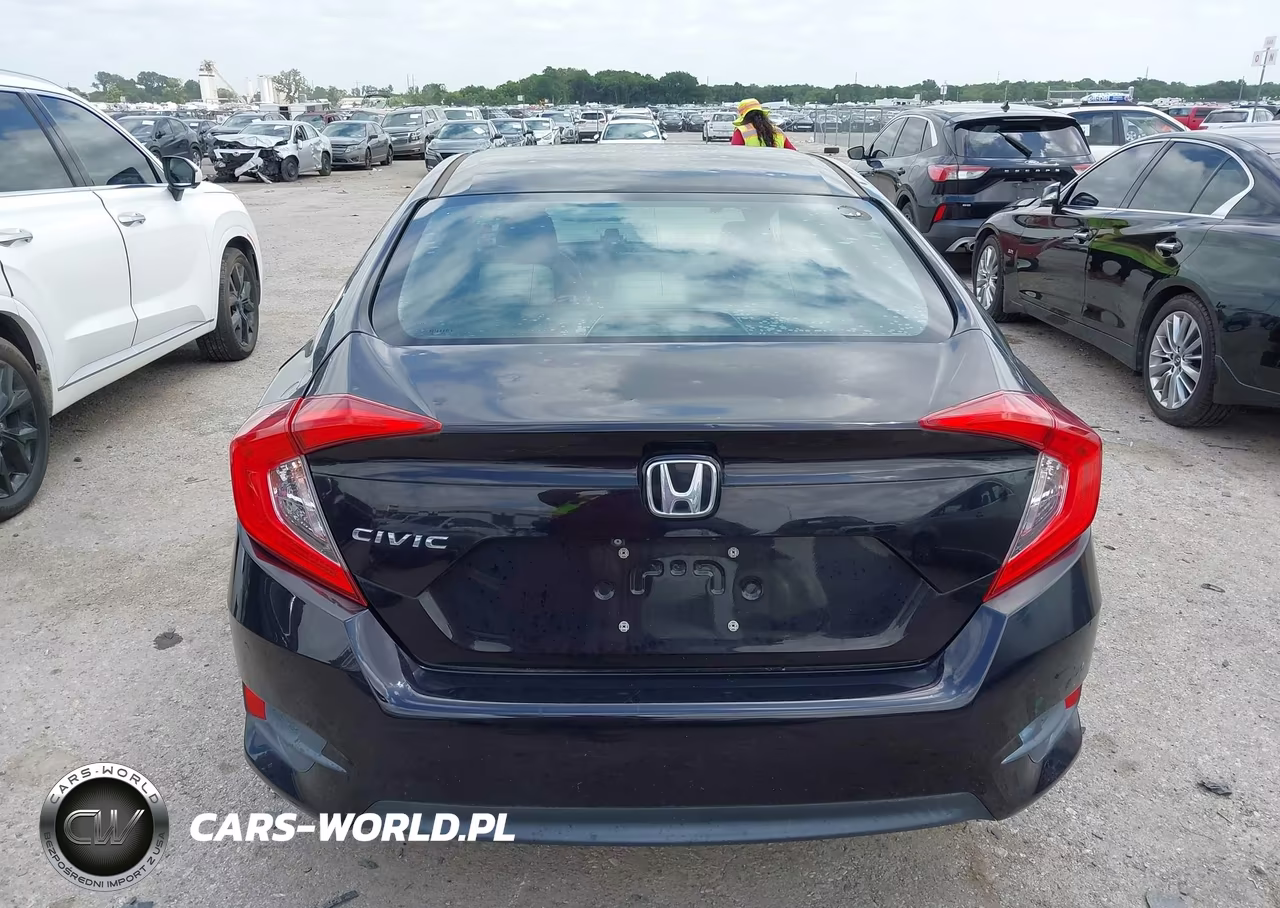 2016 Honda Civic Lx VIN:19XFC2F54GE066696 - 16