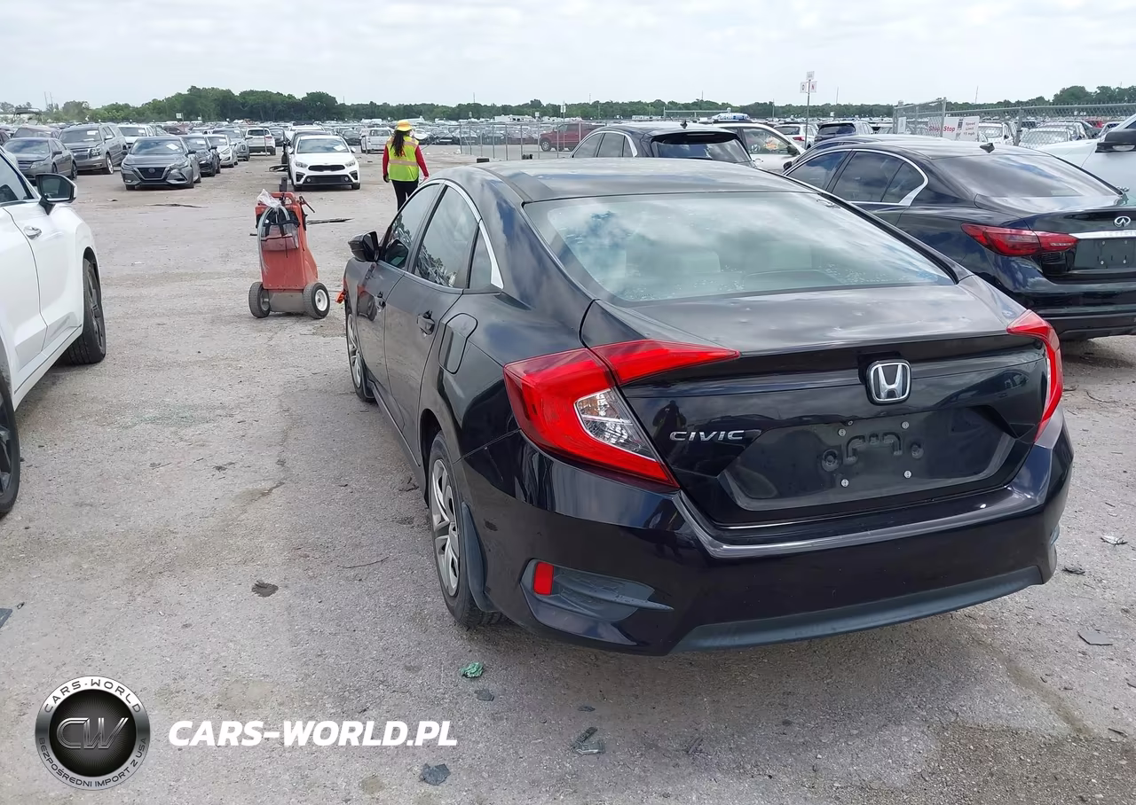 2016 Honda Civic Lx VIN:19XFC2F54GE066696 - 3
