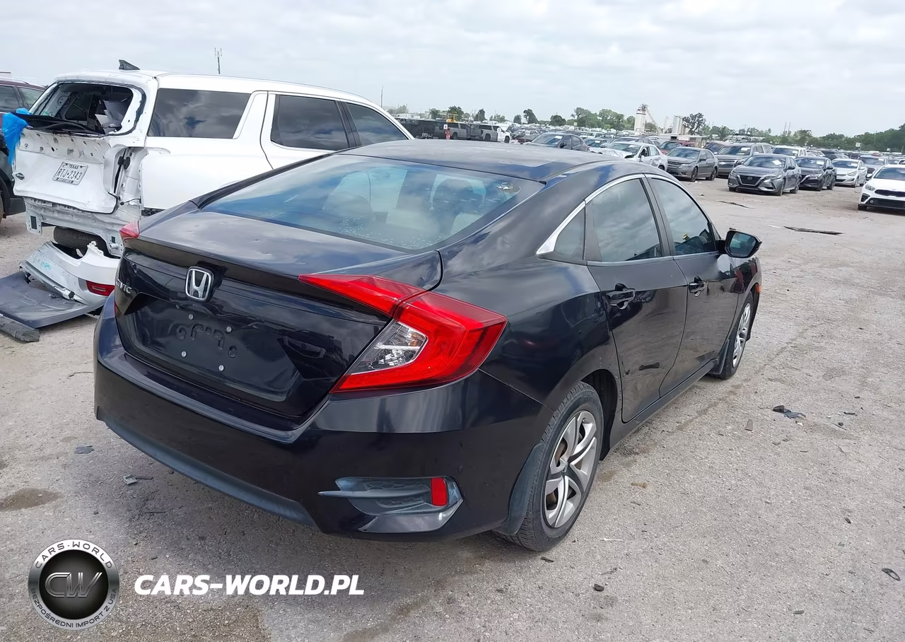 2016 Honda Civic Lx VIN:19XFC2F54GE066696 - 4