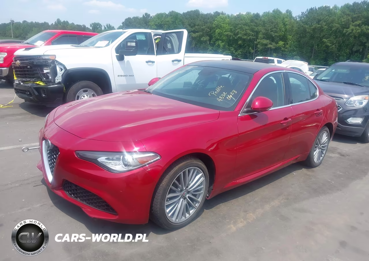 2017 Alfa Romeo Giulia Ti Awd VIN:ZARFAEENXH7561243 - 2